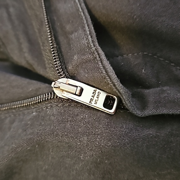 Women's Prada Black Trousers Size 8 - Picture 9 of 12